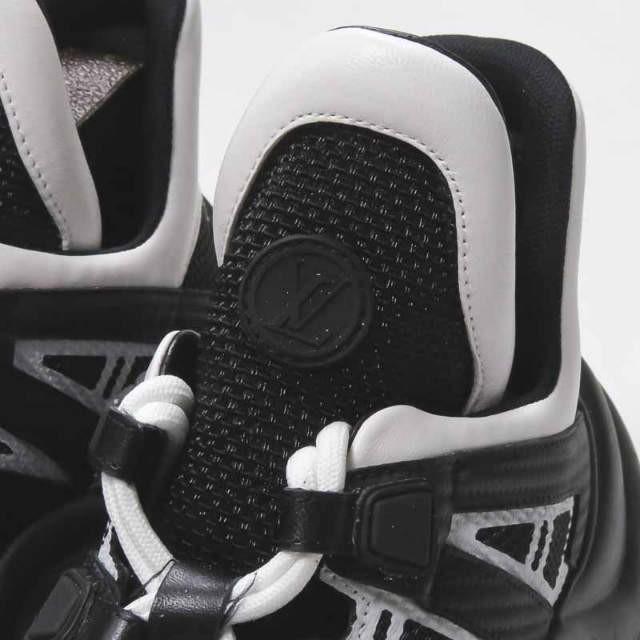 ルイ・ヴィトン LOUIS VUITTON イタリア製 LV ARCHLIGHT SNEAKER  アークライトスニーカー GO 0158 40(26cm) ホワイト/ブラック スニーカー |  | 06
