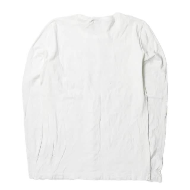 グッチ GUCCI イタリア製 フロッキープリントロングスリーブTシャツ 274269-X3777 M ホワイト 長袖 トップス |  | 01