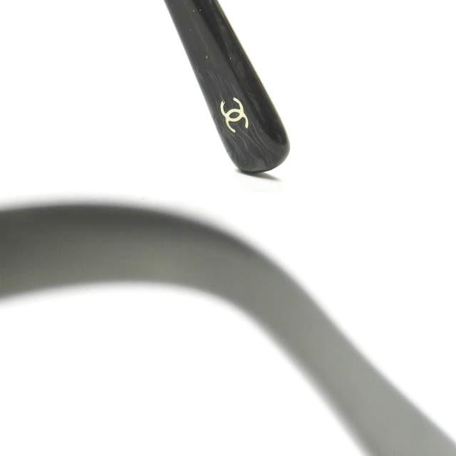 シャネル CHANEL イタリア製 ビッグフレームサングラス 5128 グレー/ブラック 59□17-135 ココマーク チェーン 眼鏡 メガネ |  | 09