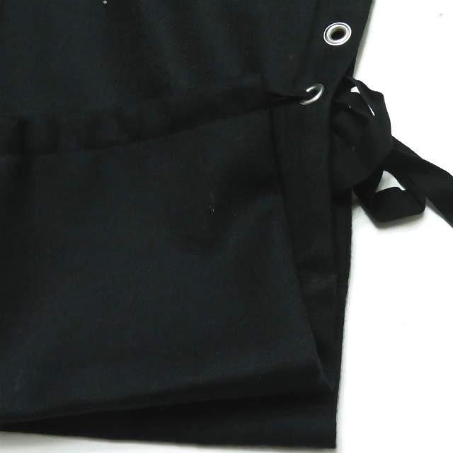 リミフゥ LIMI feu 17AW 日本製 ウールサージスリットパンツ LK-P18-110 フリー ブラック リボン ボトムス |  | 08