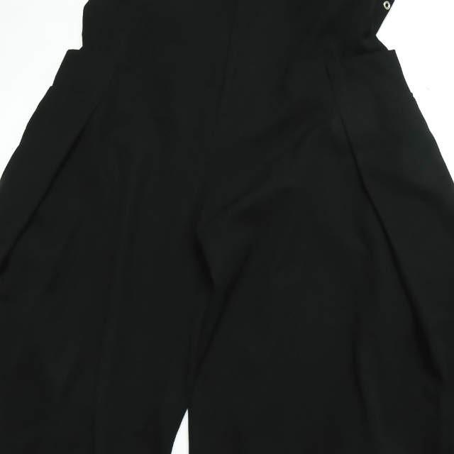 リミフゥ LIMI feu 19SS 日本製 ウールギャバサスペンダーワイドパンツ LH-P15-100 S ブラック ハイウエスト オーバーオール ボトムス |  | 06