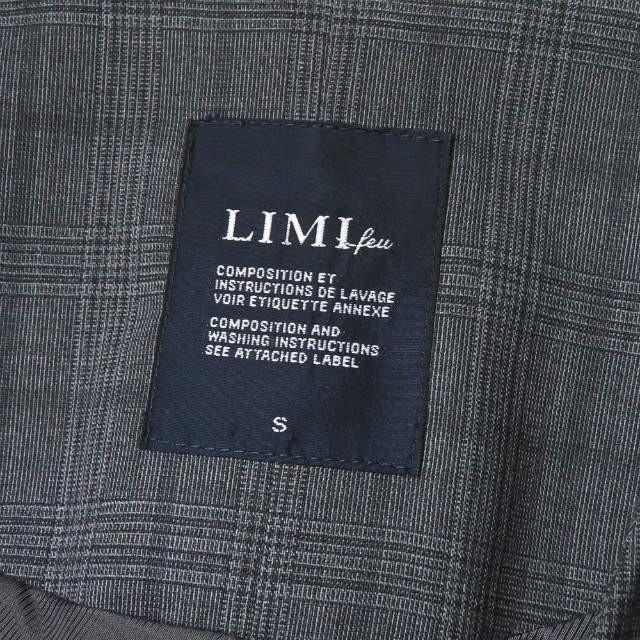 LIMI feu リミフゥ 19SS 日本製 ウールグレンチェックノーカラージャケット LH-J08-105 S グレー カラーレス アウター ☆☆lm2038 |  | 02