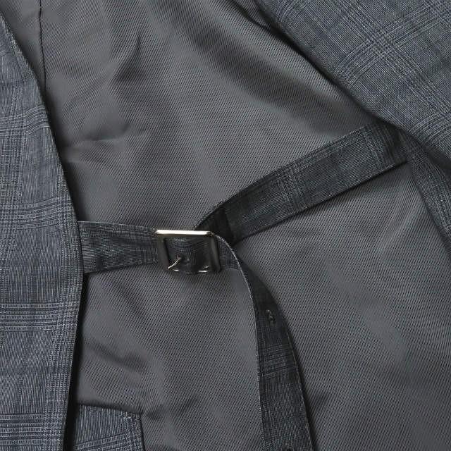 LIMI feu リミフゥ 19SS 日本製 ウールグレンチェックノーカラージャケット LH-J08-105 S グレー カラーレス アウター ☆☆lm2038 |  | 08