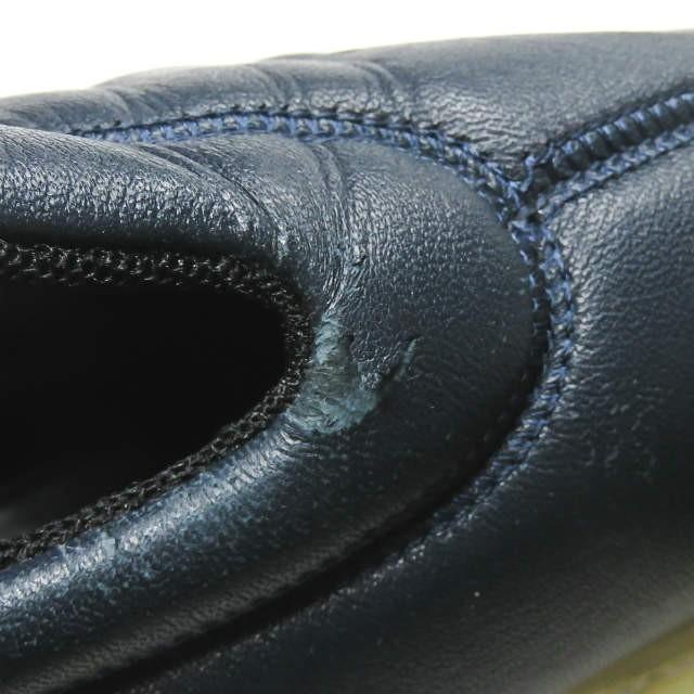 セリーヌ CELINE イタリア製 PULL ON プルオン レザースリッポン 39 ネイビー スニーカー スニーカー シューズ |  | 10