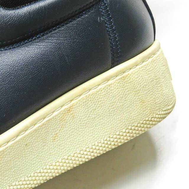 セリーヌ CELINE イタリア製 PULL ON プルオン レザースリッポン 39 ネイビー スニーカー スニーカー シューズ |  | 13