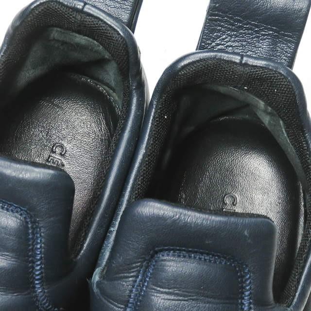 セリーヌ CELINE イタリア製 PULL ON プルオン レザースリッポン 39 ネイビー スニーカー スニーカー シューズ |  | 04