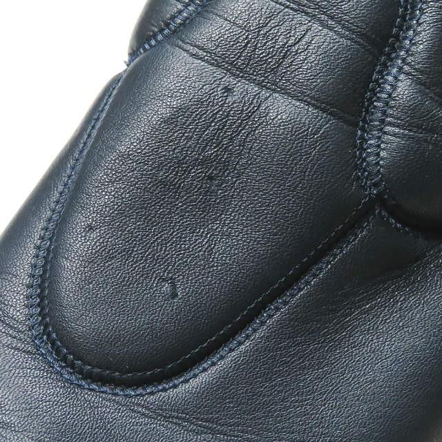 セリーヌ CELINE イタリア製 PULL ON プルオン レザースリッポン 39 ネイビー スニーカー スニーカー シューズ |  | 08