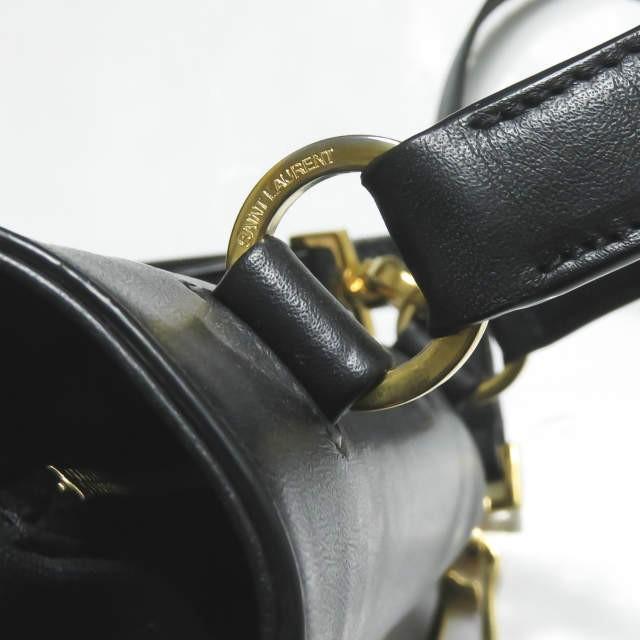 サンローランパリ SAINT LAURENT PARIS イタリア製 ミューズトゥ ミニ 2WAYバッグ ブラック ハンド ショルダー レザー カバン |  | 08