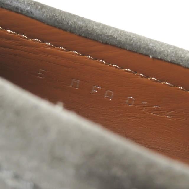 ルイ・ヴィトン LOUIS VUITTON イタリア製 ダミエ スエードペニーローファー FA 0124 5(24cm-24.5cm) グレー コイン シューズ |  | 12