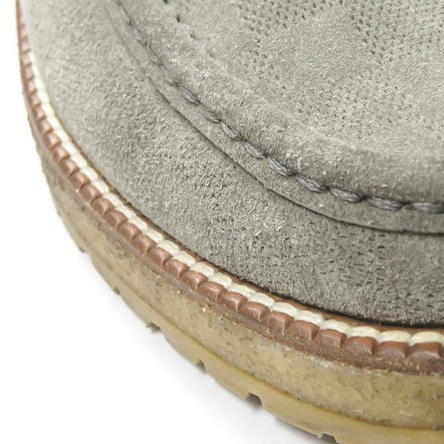 ルイ・ヴィトン LOUIS VUITTON イタリア製 ダミエ スエードペニーローファー FA 0124 5(24cm-24.5cm) グレー コイン シューズ |  | 08