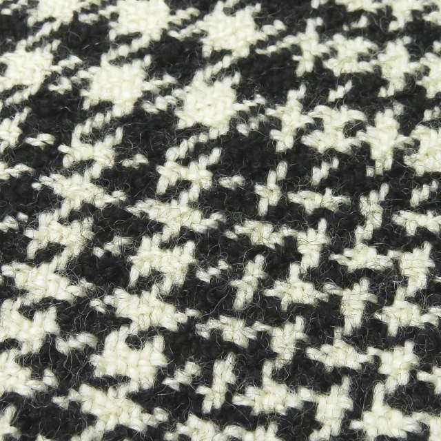 サンローランパリ SAINT LAURENT PARIS イタリア製 ウールハウンドトゥースチェックミニスカート 364243 Y057F 38 ホワイト/ブラック |  | 04