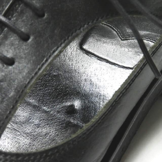 リミフゥ LIMI feu 日本製 レースアップギリーシューズ 25cm-25.5cm程度 ブラック カッティング シューズ |  | 06