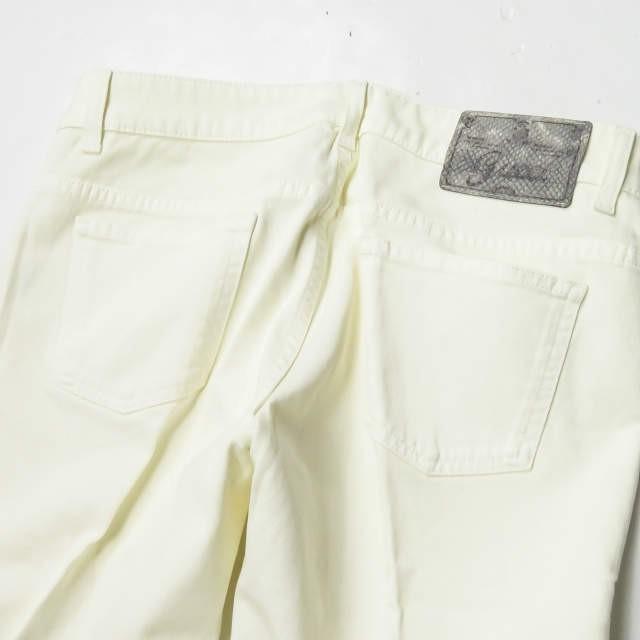 グッチ GUCCI イタリア製 Denim Jeans 70's Pants チェーンブーツカットデニムパンツ 319304 XZ880 42 ホワイト ストレッチ 5ポケット ボトムス |  | 07