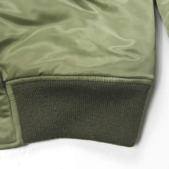 サンローランパリ SAINT LAURENT PARIS イタリア製 CLASSIC BOMBER クラシックボンバージャケット 402957 Y240J 40 カーキ MA-1 ナイロン ブルゾン |  | 08