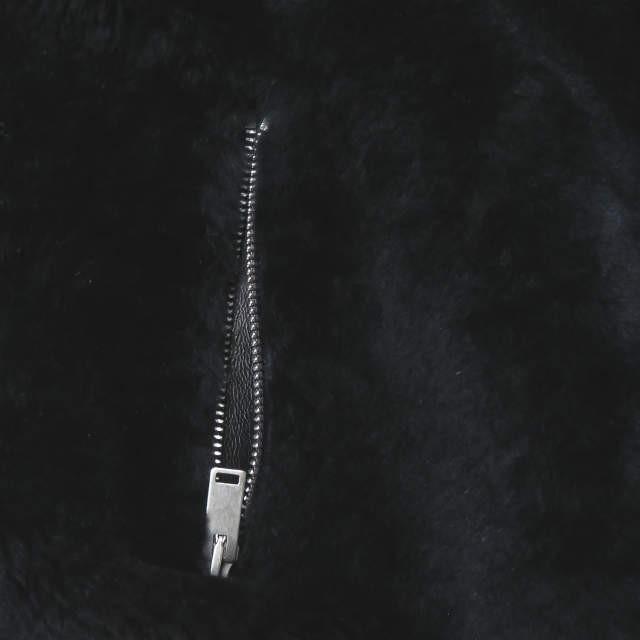 セリーヌ CELINE イタリア製 Shearling Biker Jacket ムートンノーカラーライダースジャケット 2 5K10/6012 40 フィービー 羊革 レザー ブルゾン |  | 06