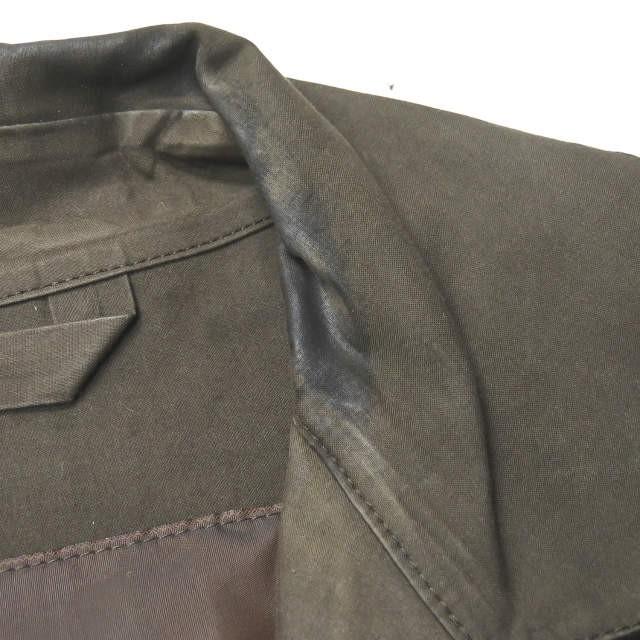 ルイ・ヴィトン LOUIS VUITTON スコットランド製 ゴム引きコットン トレンチコート 40 ブラウン 裏地ダミエ モノグラム アウター |  | 05