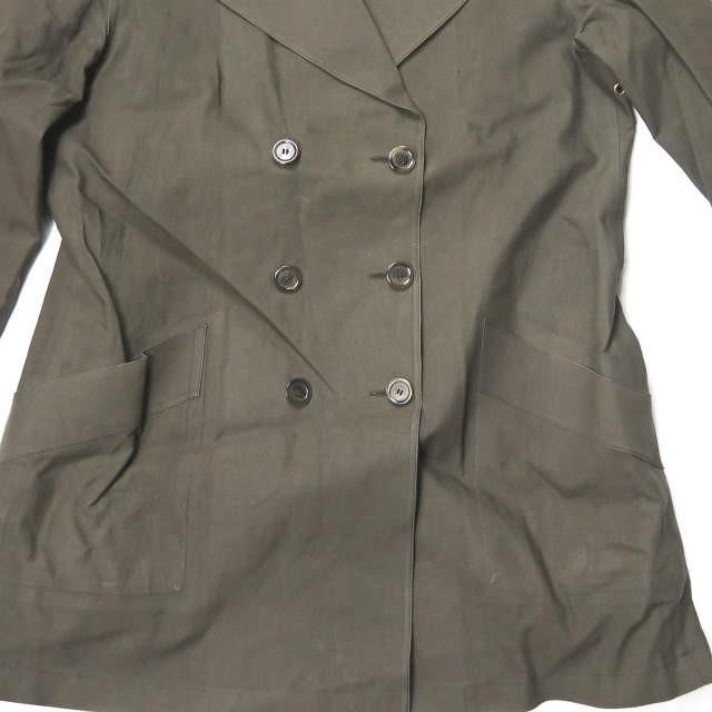 ルイ・ヴィトン LOUIS VUITTON スコットランド製 ゴム引きコットン トレンチコート 40 ブラウン 裏地ダミエ モノグラム アウター |  | 07