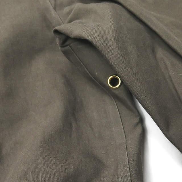 ルイ・ヴィトン LOUIS VUITTON スコットランド製 ゴム引きコットン トレンチコート 40 ブラウン 裏地ダミエ モノグラム アウター |  | 08