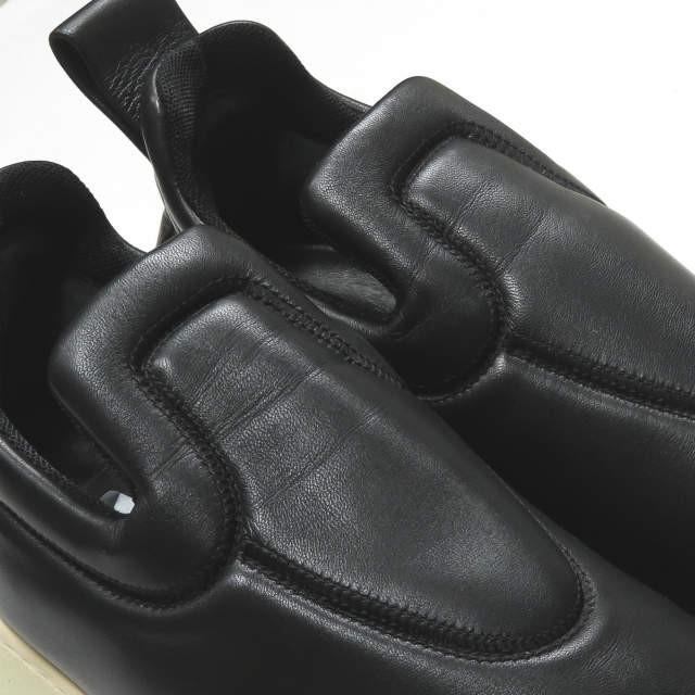 セリーヌ CELINE イタリア製 PULL ON プルオン レザースリッポン 39 ブラック スニーカー スニーカー シューズ |  | 04