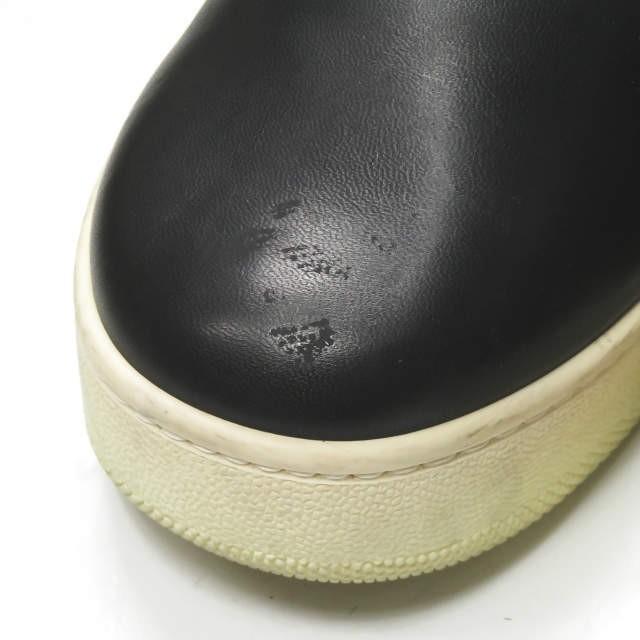 セリーヌ CELINE イタリア製 PULL ON プルオン レザースリッポン 39 ブラック スニーカー スニーカー シューズ |  | 06