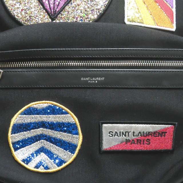 サンローランパリ SAINT LAURENT PARIS MULTI PATCH CITY BACKPACK マルチパッチ シティ バックパック 437087 GR0C6 SAC HUNT ハンター ワッペン |  | 07