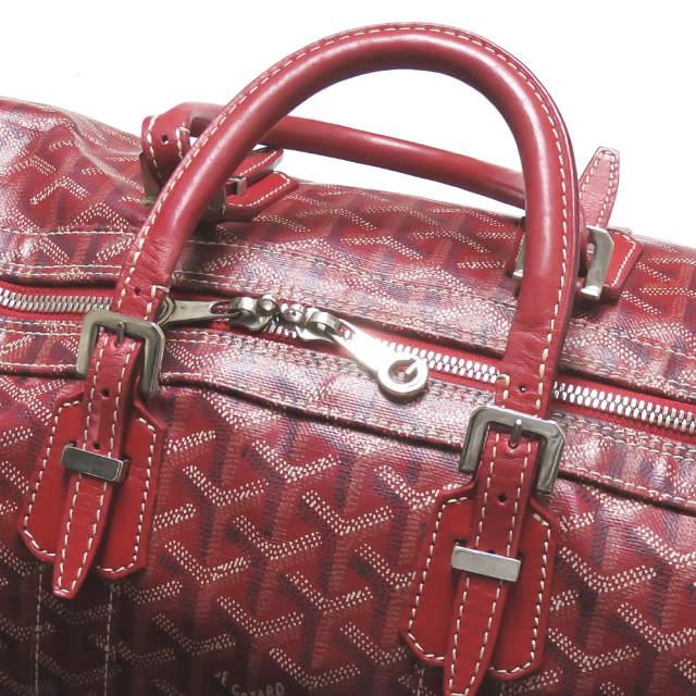 ゴヤール GOYARD ボストンバッグ レッド ゴヤールディン ヘリンボーン 赤 ハンドバッグ カバン |  | 02