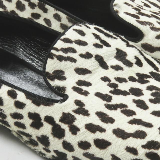 SAINT LAURENT PARIS サンローランパリ イタリア製 BABY CAT ハラコスリッポン 330637 38(25cm) フラット パンプス レオパード ☆☆lm2206 |  | 05