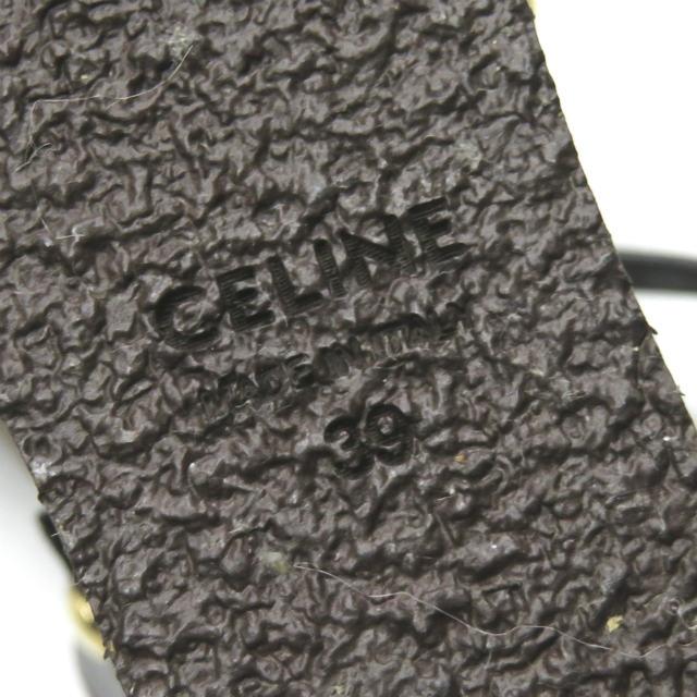 CELINE セリーヌ 20SS イタリア製 レ ボワ ウェッジソール エンボス 336653367C.19BR 39(26cm) レザー ストラップ サンダル ☆☆lm2208 |  | 12