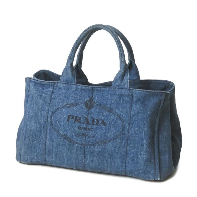 プラダ PRADA CANAPA DENIM カナパ デニム B1872B インディゴ トートバッグ カバン | 