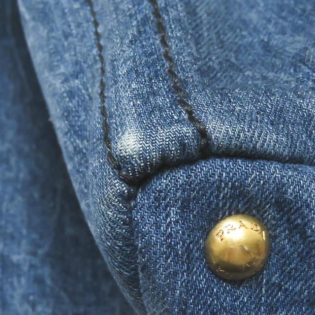 プラダ PRADA CANAPA DENIM カナパ デニム B1872B インディゴ トートバッグ カバン |  | 08