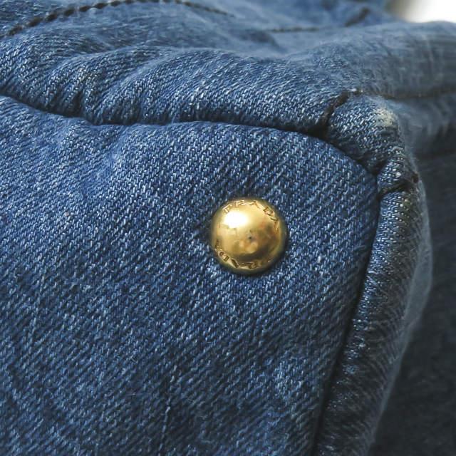 プラダ PRADA CANAPA DENIM カナパ デニム B1872B インディゴ トートバッグ カバン |  | 09