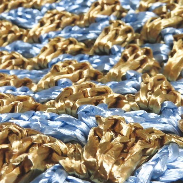 プラダ PRADA RAFIA CROCHET ラフィア クロケット BN2303 ナチュラルベージュ/スカイブルー トートバッグ カバン |  | 07