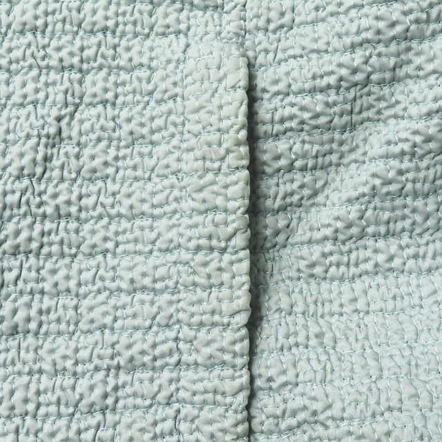 プラダスポーツ PRADA SPORT イタリア製 ナイロンシルク中綿ジップジャケット 280614 1CG 42 ブルー シャーリング アウター |  | 11