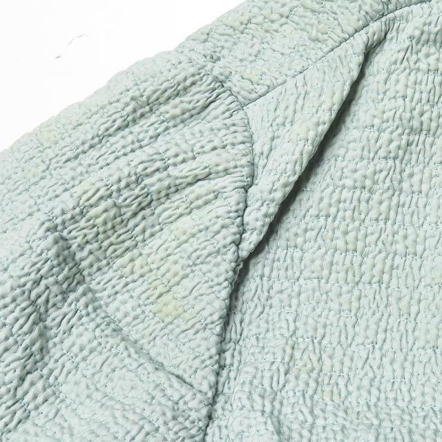 プラダスポーツ PRADA SPORT イタリア製 ナイロンシルク中綿ジップジャケット 280614 1CG 42 ブルー シャーリング アウター |  | 07