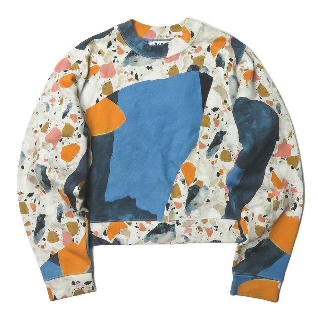 アクネストゥディオズ Acne Studios BIRD TERRAZZO PAW14 総柄プリント モックネックプルオーバー XS マルチカラー  トレーナー 長袖 スウェット :lm2282:LOOPヤフーショッピング店 - 通販 - Yahoo!ショッピング