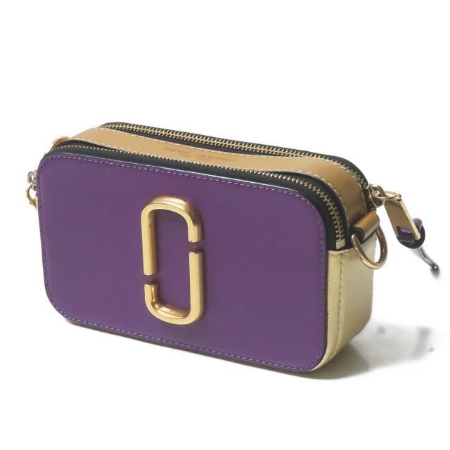 マークジェイコブス MARC JACOBS THE SNAPSHOT ザ・スナップショット M0010972 501 パープル/マルチ ギターストラップ ダブルJロゴ スター カバン |  | 02
