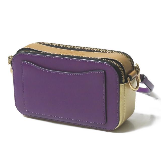 マークジェイコブス MARC JACOBS THE SNAPSHOT ザ・スナップショット M0010972 501 パープル/マルチ ギターストラップ ダブルJロゴ スター カバン |  | 03