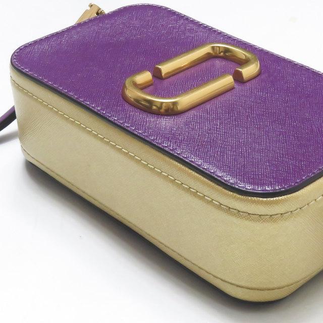 マークジェイコブス MARC JACOBS THE SNAPSHOT ザ・スナップショット M0010972 501 パープル/マルチ ギターストラップ ダブルJロゴ スター カバン |  | 08