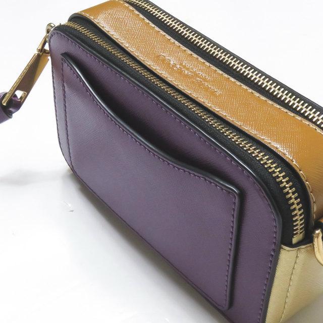 マークジェイコブス MARC JACOBS THE SNAPSHOT ザ・スナップショット M0010972 501 パープル/マルチ ギターストラップ ダブルJロゴ スター カバン |  | 09
