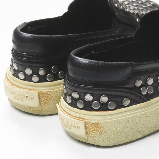 SAINT LAURENT PARIS サンローランパリ シルバースタッズレザー