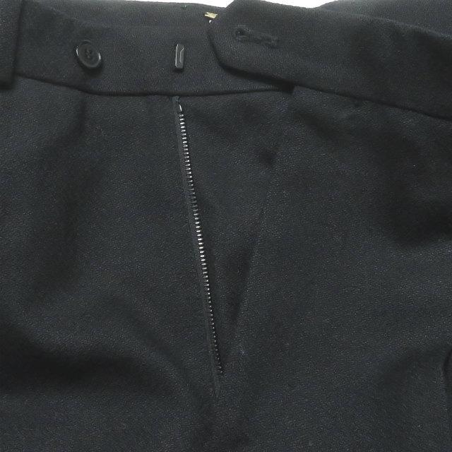 サンローランパリ SAINT LAURENT PARIS イタリア製 サイドライン2プリーツテーパードパンツ 403326 Y129J 36 ブラック スラックス サルエル ボトムス |  | 04