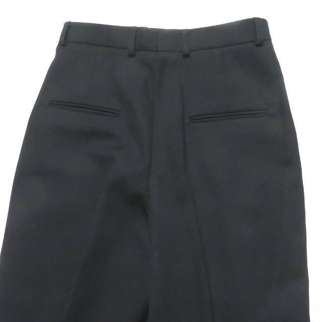 サンローランパリ SAINT LAURENT PARIS イタリア製 サイドライン2プリーツテーパードパンツ 403326 Y129J 36 ブラック スラックス サルエル ボトムス |  | 08