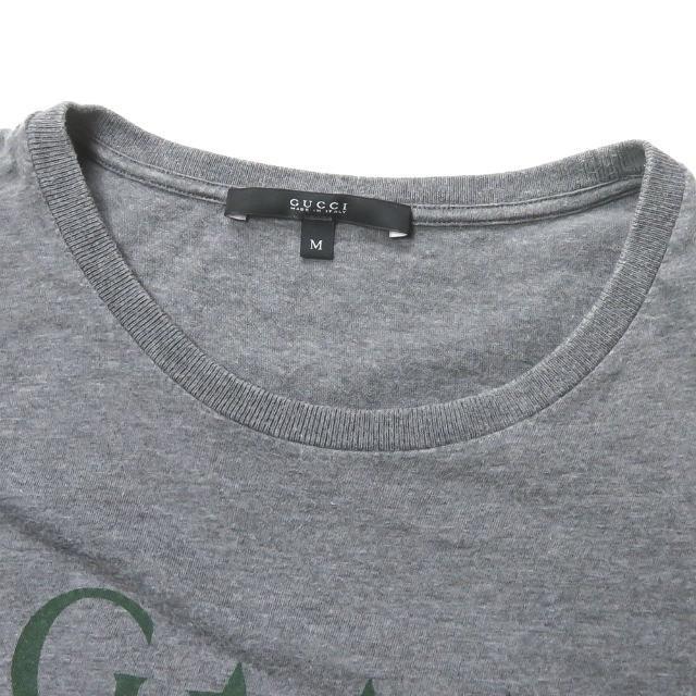 グッチ GUCCI イタリア製 Logo Tee スターロゴTシャツ 269026 X3633 M グレー 半袖 トップス |  | 03