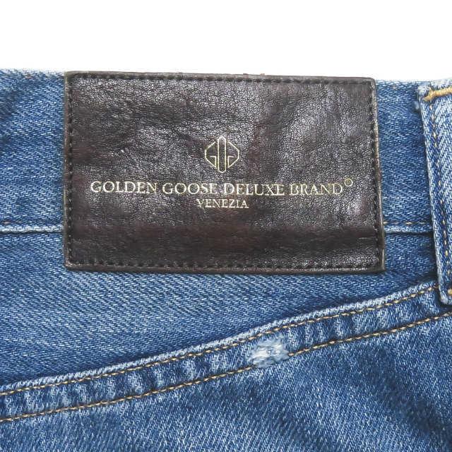 ゴールデングース GOLDEN GOOSE 19AW イタリア製 ダメージ加工 ゴールデングース GOLDEN GOOSE 19AW イタリア製 ダメージ加工