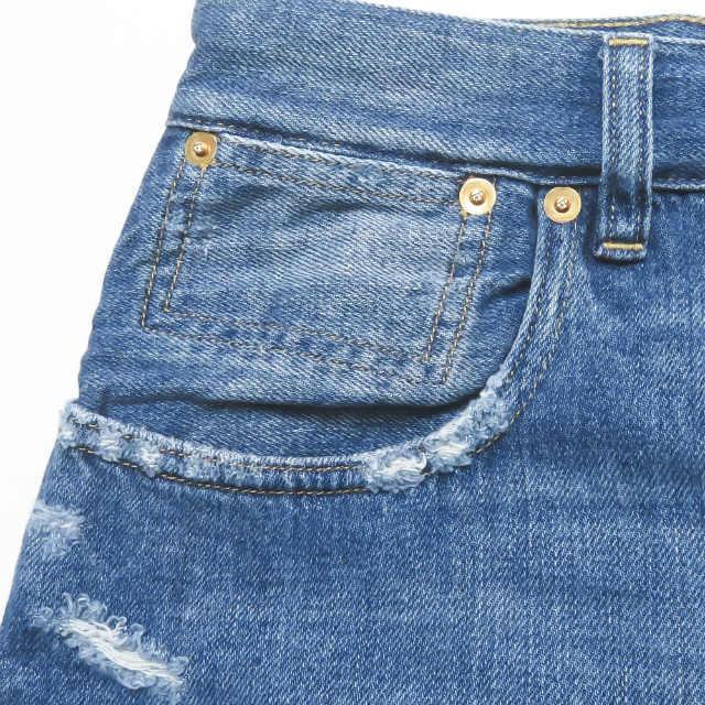 ゴールデングース GOLDEN GOOSE 19AW イタリア製 ダメージ加工 ゴールデングース GOLDEN GOOSE 19AW イタリア製 ダメージ加工