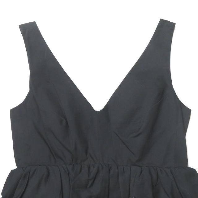 CARVEN カルヴェン カルベン コットンギャザーペプラムトップ 300H20 34 ブラック ノースリーブ Vネック キャミソール トップス lm2423 |  | 03