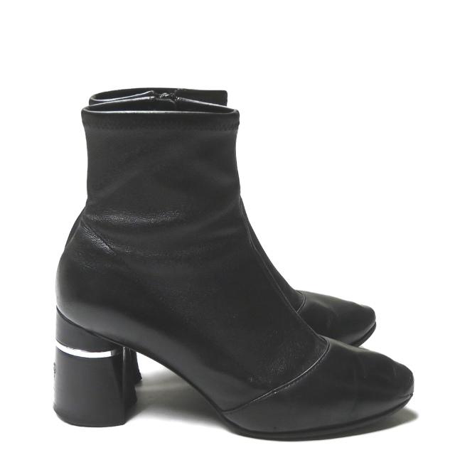 3.1 Phillip Lim フィリップリム DRUM 70MM STRETCH ANKLE BOOT ストレッチアンクルブーツ SHF8-T558SNN 35 サイドジップ lm2435 |  | 03