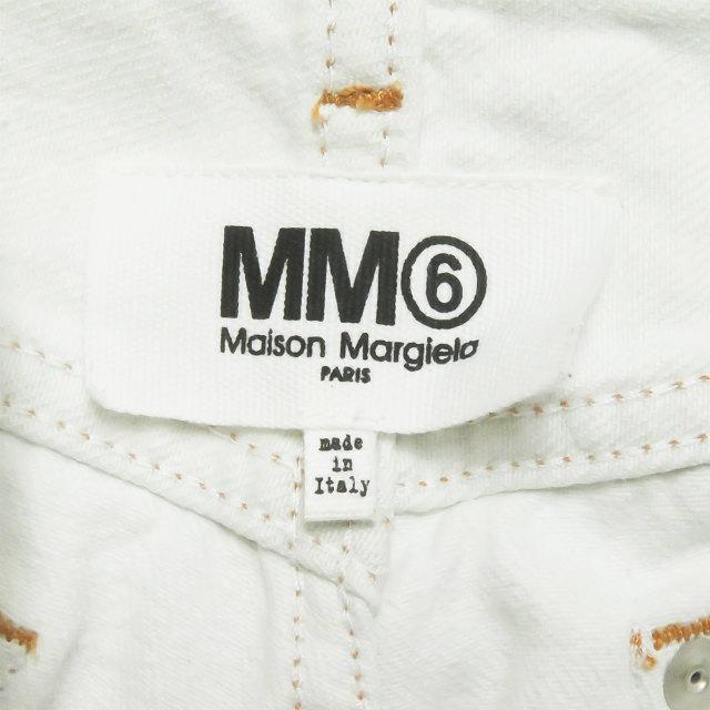 エムエムシックス MM6 17SS イタリア製 ワイドレッグブリーチ