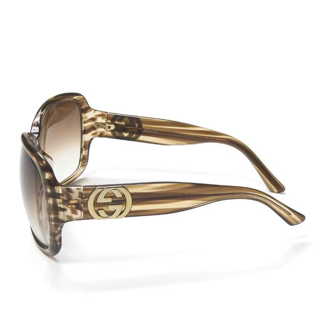 グッチ GUCCI イタリア製 GG2993/F/S バタフライサングラス RDQ02 ブラウン/ブラウン 61□15-120 眼鏡 メガネ |  | 02