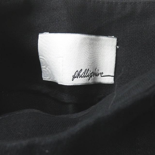 3.1 Phillip Lim スリーワン フィリップリム リネンダブルポケットタイトスカート 36程度 ブラック ボトムス lm2503 |  | 02